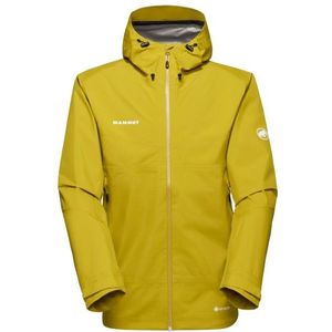 Mammut Convey Tour Hardshell Hooded Jacket Regenjas (Heren |geel |waterdicht)