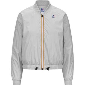 K-Way Womens Le Vrai 40 Azelie Warm Vrijetijdsjack (Dames |grijs |waterdicht)