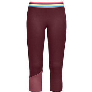 Ortovox - Womens Fleece Light Short Pants - Rood - Merino-ondergoed