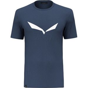 Salewa Solidlogo Dry T-Shirt Sportshirt (Heren |blauw)