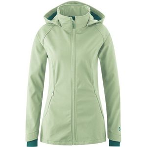 Mamalila Womens Softshell Babywearing Jacket Allrounder Softshelljack (Dames |groen |waterdicht)