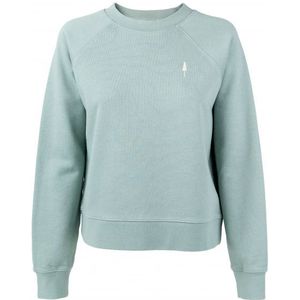 NIKIN Womens Treesweater Raglan Trui (Dames |grijs/turkoois)