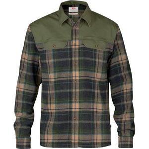 Fjällräven Granit Shirt Overhemd (Heren |olijfgroen)