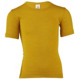 Engel - Kinder Onderhemd S/S - Geel - Merino-ondergoed