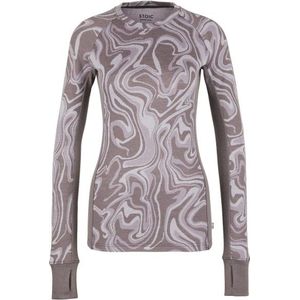 Stoic Womens Merino225 StensundSt L/S Merinoshirt (Dames |grijs)