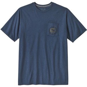 Patagonia Commontrail Pocket Responsibili-Tee T-shirt (Heren |blauw)