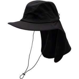 Tilley Ultralight Cape Sun Hat Hoed (zwart)
