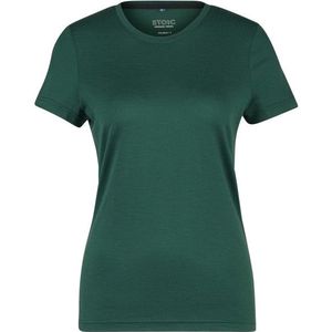 Stoic Womens Merino180 BengtSt T-Shirt slim Merinoshirt (Dames |groen)