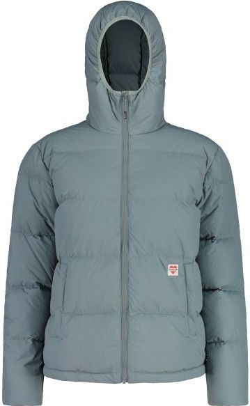 Maloja - PapusaM - Donsjack - Grijs - Isolerend - Capuchon - Winddicht