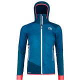 Ortovox - Womens Swisswool Col Becchei - Softshelljack - Blauw