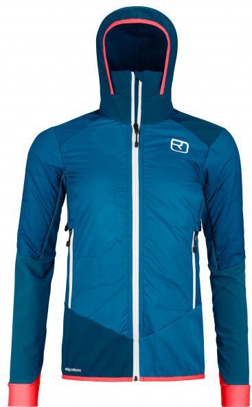 Ortovox - Womens Swisswool Col Becchei - Softshelljack - Blauw