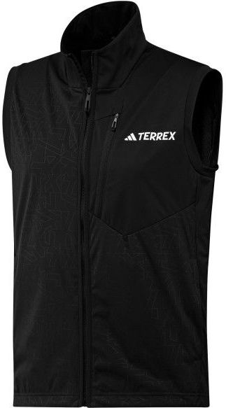adidas - TERREX Xperior - Softshellbodywarmer - Zwart
