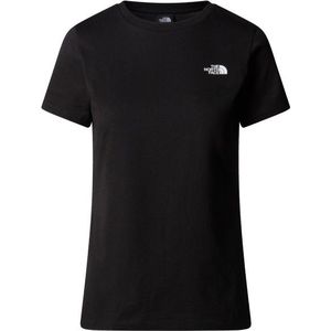 The North Face Womens S/S Simple Dome Tee T-shirt (Dames |zwart)