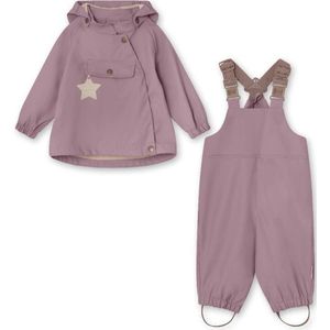 Mini A Ture Kids Matwainis Rain Set regenset (Kinderen |roze |waterdicht)