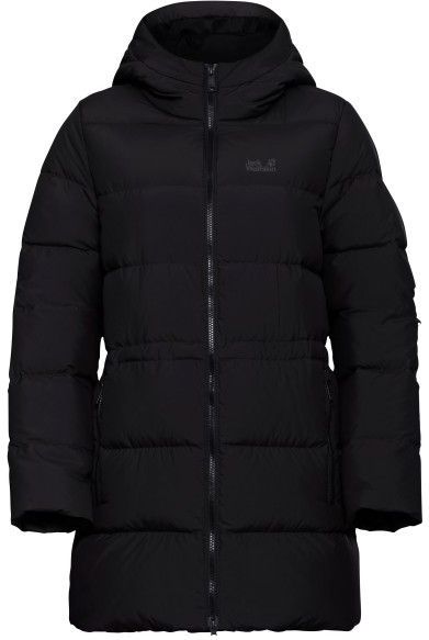 Jack Wolfskin - Frozen Palace Long RDS Jacket - Parka - Zwart - Isolerend - Winddicht