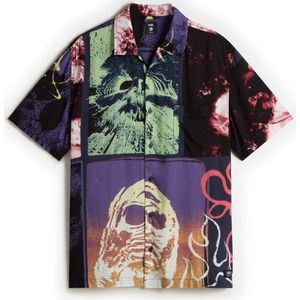 Vans Prospect Collage - Overhemd - Meerkleurig - Katoen - Stretch