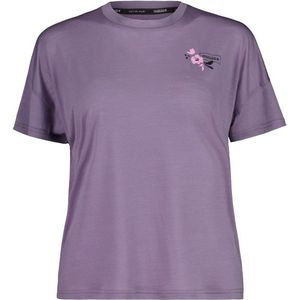 Maloja Womens HongarM Merinoshirt (Dames |roze)