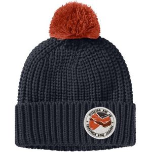 Pompon - Badge Beanie - Muts - Warm - Polyacryl - Microfleece Voering