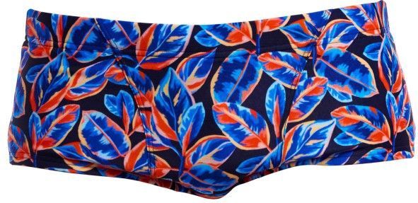 Funky Trunks - Classic Swimming Boxer - Blauw - Polyester - 16.5 cm Zijkanten