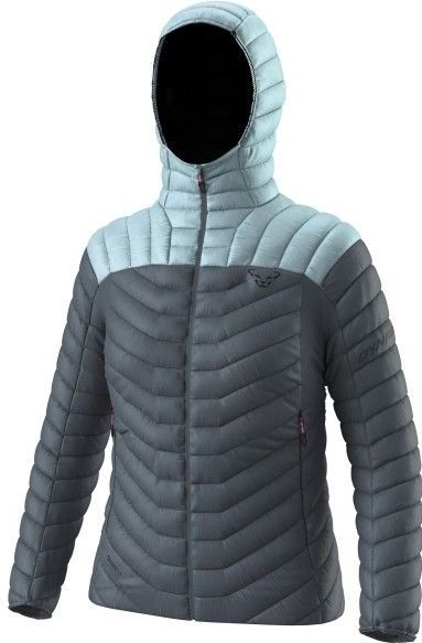 Dynafit Womens Ridge Ultralight Down Jacket Donsjack (Dames |blauw/grijs)