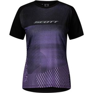 Scott Womens Tee Trail Tuned S/S Fietsshirt (Dames |zwart)