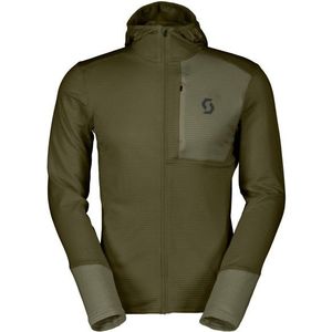 Scott Defined Light Fleecevest (Heren |olijfgroen)