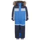 Didriksons - Bjärven - Winteroverall - Blauw/Oranje - Junior
