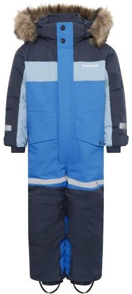 Didriksons - Bjärven - Winteroverall - Blauw/Oranje - Junior