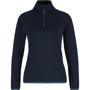 Heber Peak Womens MerinoBlend SaplingHe Half Zip Trui (Dames |blauw)