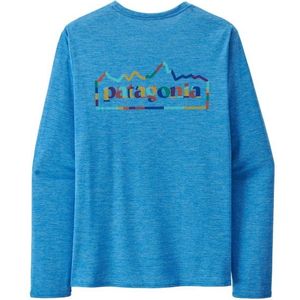 Patagonia L/S Cap Cool Daily Graphic Shirt Sportshirt (Heren |blauw)