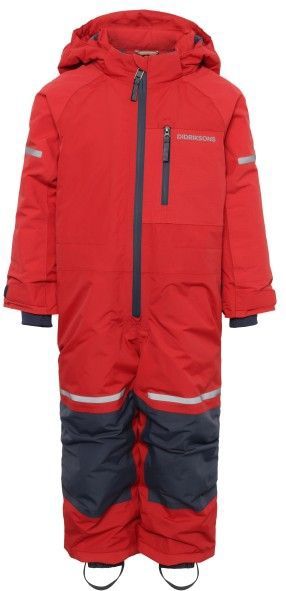 Didriksons - Kids Falken - Coverall Overall - Rood - Waterdicht