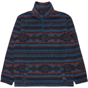 Billabong Boundary Mock Fleecetrui (Heren |blauw)