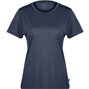 Heber Peak Womens MerinoMix150 PineconeHe II T-Shirt Merinoshirt (Dames |blauw)