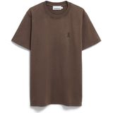 ARMEDANGELS - Iconic A Maarkos GMT Dye - T-shirt - Bruin