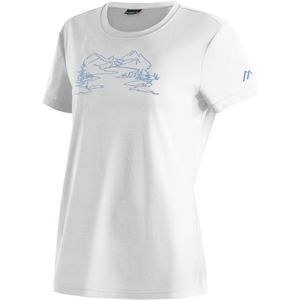 Dames - Functioneel Shirt - Wit - 100% Polyester - Regular Fit