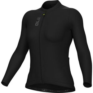 Alé Womens Pragma Color Block L/S Jersey Fietsshirt (Dames |zwart)