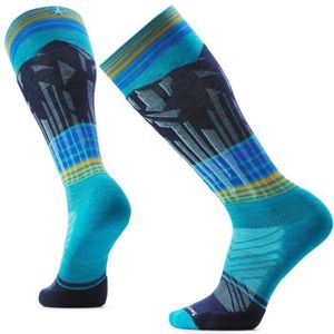 Smartwool - Ski Targeted Cushion Summit Shot - Skisokken - Blauw