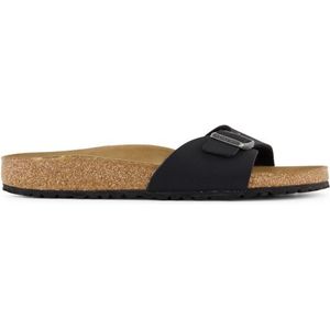 Birkenstock Madrid BFBC Earthy Vegan Sandalen (zwart/bruin)