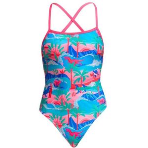 Funkita Womens Strapped In One Piece Badpak (Dames |meerkleurig)