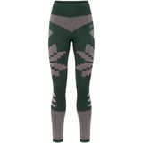 Kari Traa - Faith Pants - Merino-ondergoed - Grijs/Groen
