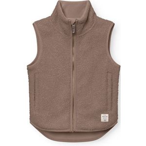Mini A Ture Kids Matbattal Teddyfleece Vest Fleecebodywarmer (Kinderen |bruin)