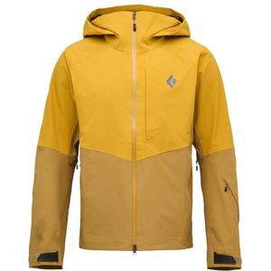 Black Diamond - M Recon Stretch Shell - Ski Jas - Geel - Nylon