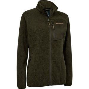Deerhunter Womens Atlas Fleece Jacket Fleecevest (Dames |olijfgroen)