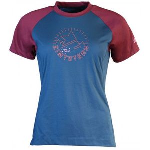 Zimtstern Womens Pureflowz Shirt S/S Fietsshirt (Dames |blauw)