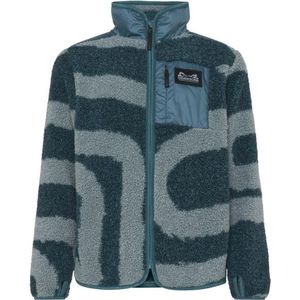 Didriksons Kids Exa PR FZ 2 Fleecevest (Kinderen |blauw/grijs)