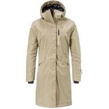Schöffel Womens Insulated Coat Kalmor Lange jas (Dames |beige |waterdicht)