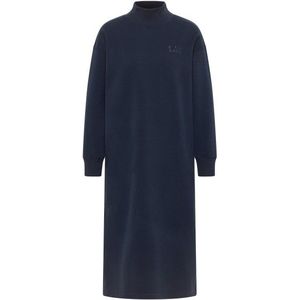 ELBSAND Womens Roomi Sweat Dress Jurk (Dames |blauw)