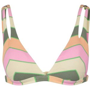 Roxy Womens Vista Stripe Fixed Tri Bikinitop (Dames |meerkleurig)