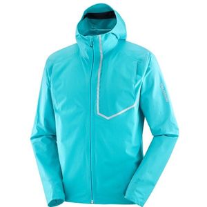 Salomon Bonatti Trail Jacket Regenjas (Heren |turkoois |waterdicht)