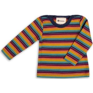 Engel Baby Pulli L/S Druckknöpfe an den Schultern Merinoshirt (Kinderen |multicolour)